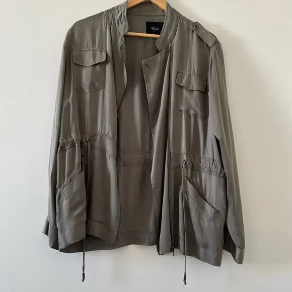 Rails Miles Utility Jacket Sage Green Size Medium - Picture 4 of 9